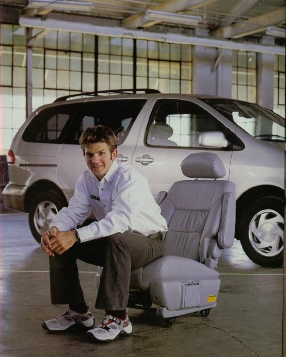 Tony Renna Indy Men magazine page