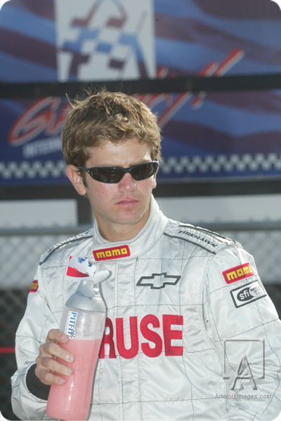 Tony Renna with race car