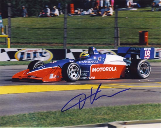 Tony Renna in his Indy Lights racing years